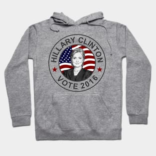 Hillary Clinton US Flag Hoodie